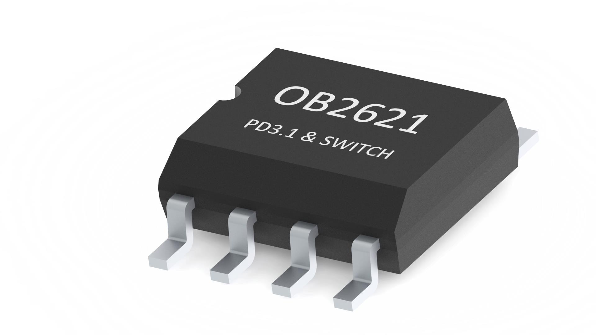 昂宝电子推出集成输出开关管的低成本PD3.1协议芯片OB2621